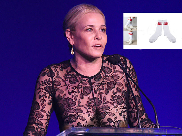 In Brief Chelsea Handler Introduces Tube Sock Line Modeled After Her