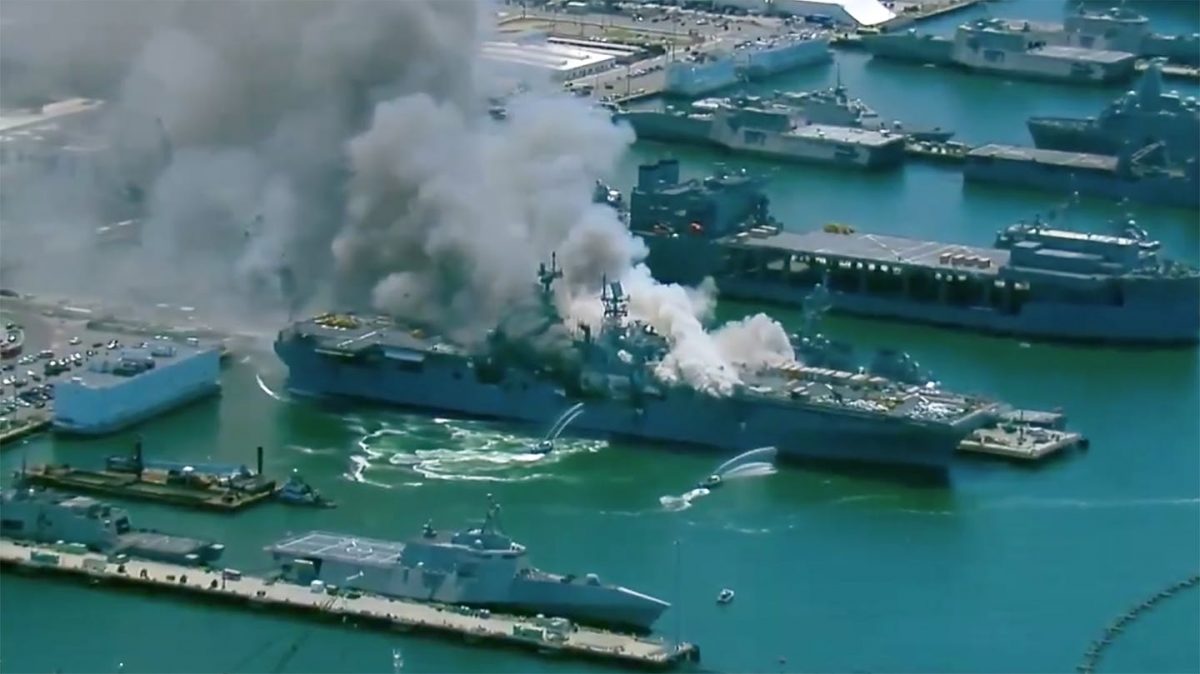 War Drums Beat Louder After American Warship Explodes 3 Months After ...